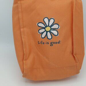 Life is Good Insulated Hook & Loop Lunch Bag with Handle